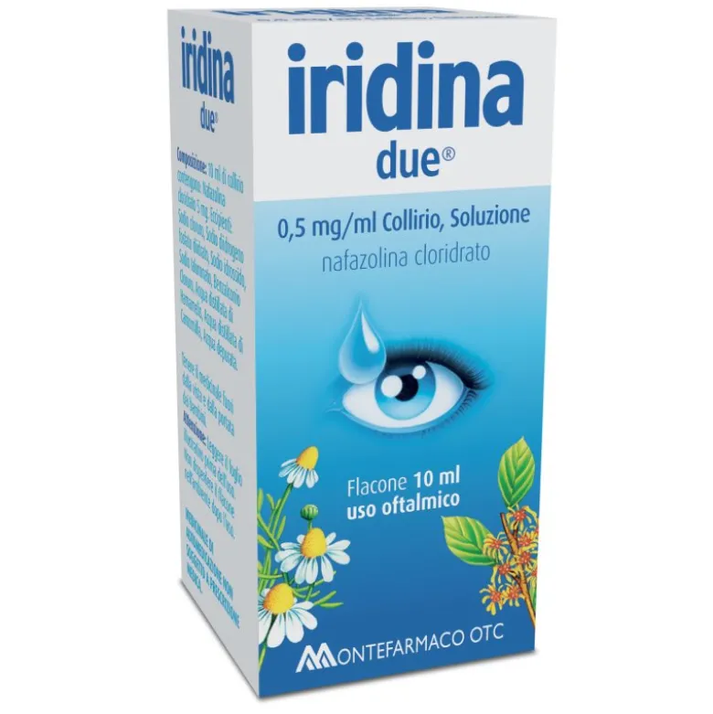 Iridina Due Collirio Flacone da 10ml 0,5mg/ml