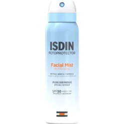 Isdin Fotoprotector Facial Mist SPF50 - Spray solare ultra-leggero per il viso - 50 ml
