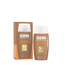 Isdin Fotoprotector Fusion Water Magic Bronze SPF50 - Protezione solare viso colorata ultra leggera - 50 ml