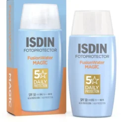 Isdin Fotoprotector Fusion Water Magic SPF50 - Protezione solare viso ultra leggera - 50 ml