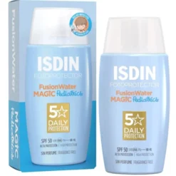 Isdin Fotoprotector Fusion Water Pediatrics SPF50+ - Protezione solare viso per bambini e neonati - 50 ml