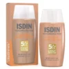 Isdin Fotoprotector Fusion Water Magic Medium SPF50 - Protezione solare viso colorata ultra leggera - 50 ml
