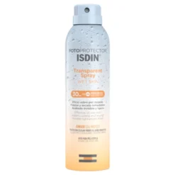 Isdin Fotoprotector Trasparent Spray Wet Skin SPF30 - Protezione solare corpo efficace su pelle bagnata - 250 ml