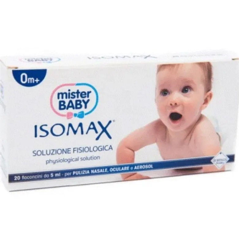 ISOMAX Soluzione Fisiologica Isotonica Sterile 20 Flaconcini Monodose 5ml
