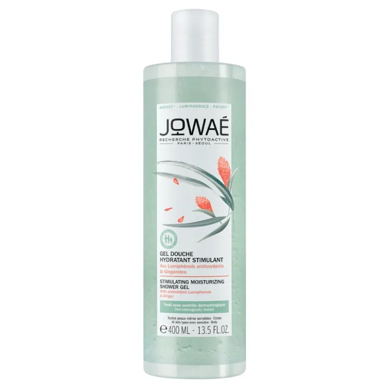 Jowae Gel Doccia Idratante Stimolante - Gel doccia stimolante al profumo di note di zenzero - 400 ml