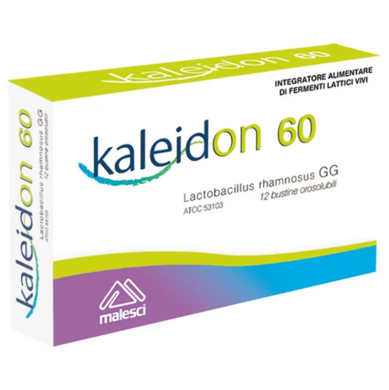 Kaleidon 60 - Integratore per l'equilibrio della flora intestinale - 12 bustine orosolubili
