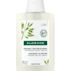 Klorane Shampoo all'Avena - Shampoo delicato per cuoio capelluto sensibile - 200 ml