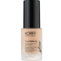 Korff Make Up Fondotinta Effetto Lifting Glow 03 - Fondotinta fluido illuminante - Colore 03 - 30 ml