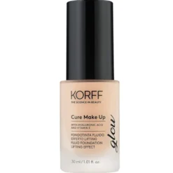 Korff Make Up Fondotinta Effetto Lifting Glow 01 - Fondotinta fluido illuminante - Colore 01 - 30 ml
