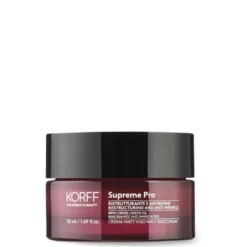 Korff Supreme Pro Crema Viso Matt Antirughe - Crema viso rimpolpante per pelle secca - 50 mL