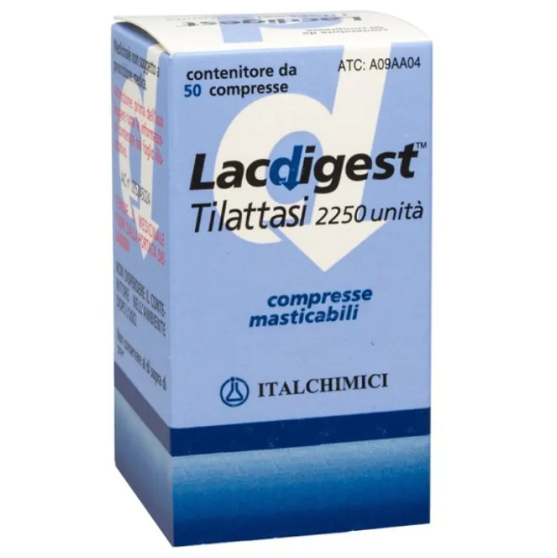 Lacdigest*50Compresse Mast 2250u