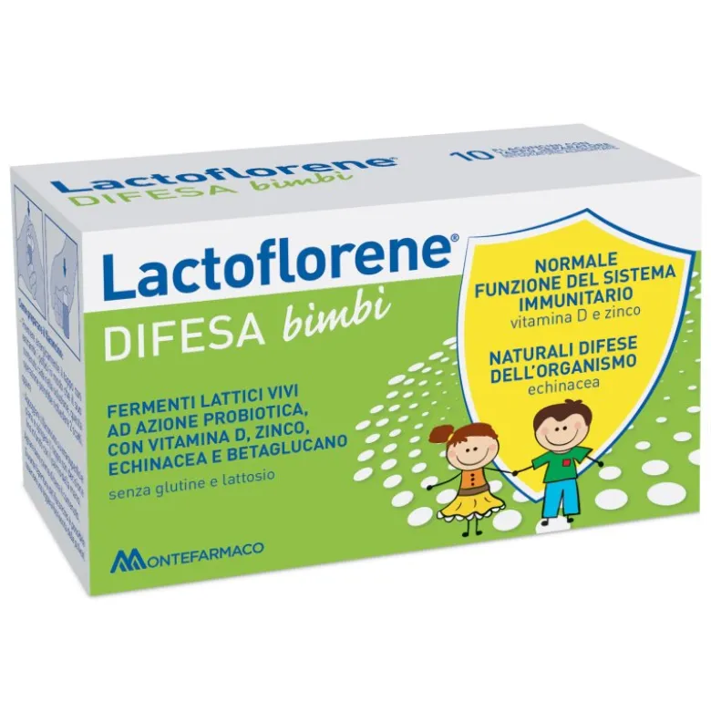 Lactoflorene Difesa Bimbi 10 flaconcini