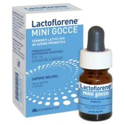 Lactoflorene Mini Gocce - Integratore a base di fermenti lattici vivi - 6 ml