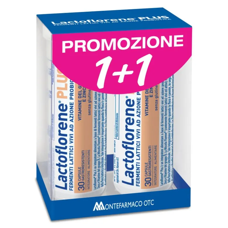 LACTOFLORENE Plus Bipack 30Capsule