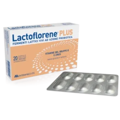 Lactoflorene PLUS - Integratore a base di fermenti lattici vivi - 20 capsule