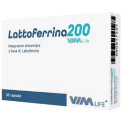 Lattoferrina 200 - Integratore alimentare a base di Lattoferrina - 30 Capsule