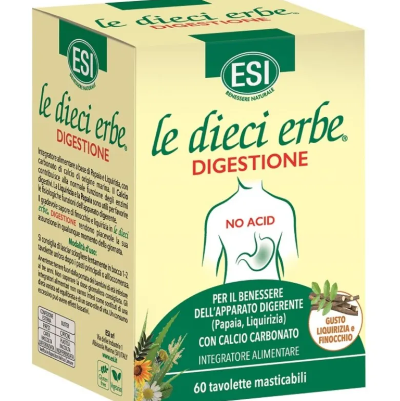LE DIECI ERBE Digest.60 Tav.