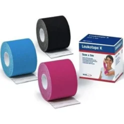 LEUKOTAPE K 5cmx5mt Media Nero