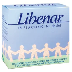 Libenar 15 flaconcini monodose soluzione fisiologica 5ml