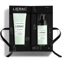 Lierac Cofanetto di Natale 2023 Struccanti - Maschera Gommage 75 ml + Mousse struccante 50 ml