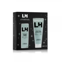 Lierac Cofanetto di Natale Uomo - Gel viso idratante energizzante 50 ml + Gel doccia multifunzione 200 ml