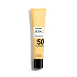 Lierac Sunissime Il Fluido Solare Colorato SPF 50+ - Fluido viso protettivo anti-età - Colore dorato - 40 ml