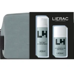 Lierac Trousse Uomo Natale 2024 Fluido viso antietà 50 ml + Deodorante 50 ml - Idea regalo per lui