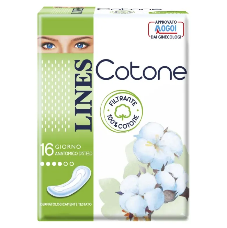 LINES Cotone Anat.Dist.GG 16pz