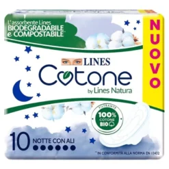 LINES Cotone Bio Ultra Ntt 10P