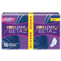 LINES SETA Ultra Notte 16pz