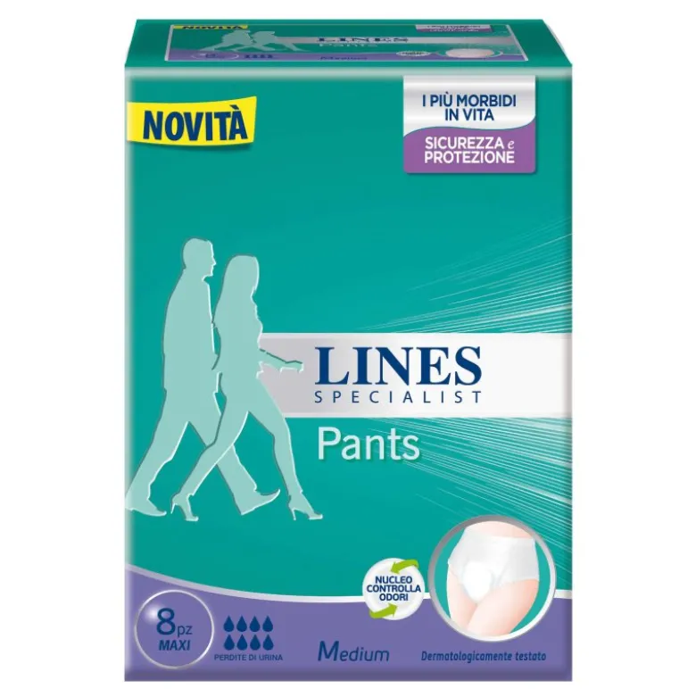 LINES SPEC.Pants Maxi M 8pz