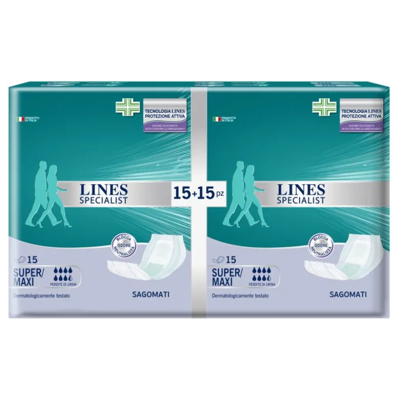 LINES SPEC.Sagomato Maxi 30pz