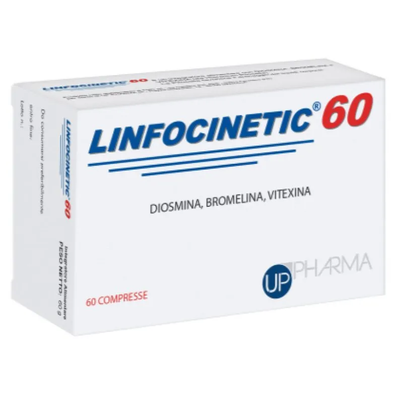 Linfocinetic 60 - Integratore alimentare drenante - 60 compresse