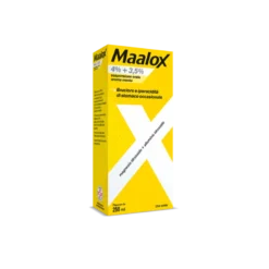 Maalox Sospensione orale gusto Menta - Per il trattamento dell'acidità di stomaco occasionale - 250 ml