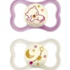 MAM Succhietto Air Night Silicone 16+ Rosa 2pz