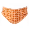 Mascherina Lavabile Adulti in TNT - 2 mascherine in cotone ipoallergenico - Colore Arancio Arabo