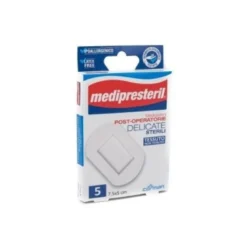 Medipresteril Medicazione Post-Operatoria Delicata Sterile 7,5x5 5 pezzi