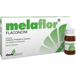 Melaflor - Integratore per l'equilibrio della flora batterica intestinale - 10 flaconcini