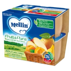 MELLIN Fr.Pura Fr.Mista 4x100g