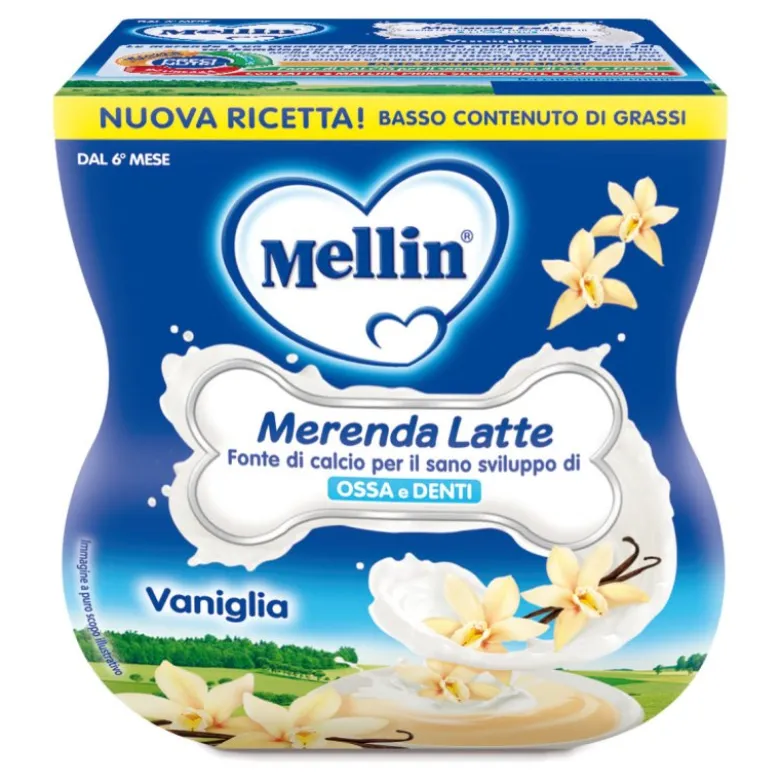 MELLIN Mer.Latte/Vanigl.2x100g