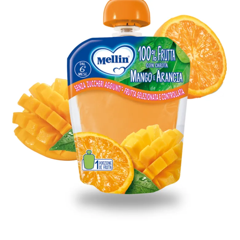 MELLIN Pouch Arancia-Mango 90g