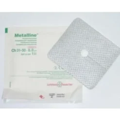 METALLINE 50 Compresse Trach.8x9cm