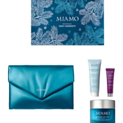 Miamo Cofanetto di Natale 2025 Protocollo Daily Longevity - Soft Satin cream + Milk Cleanser + Maschera antietà