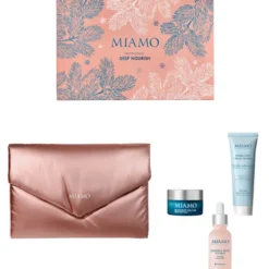 Miamo Cofanetto di Natale 2025 Protocollo Deep Nourish - Nourish 3-Biotic Rich Serum + Creamy Cleanser + Longevity Deep Balm Cream