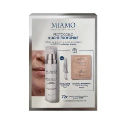 Miamo Protocollo rughe profonde - Confezione con Retinol cream + 1 fiala di Epigenage Shot + Maschera monodose Intense Nourishing
