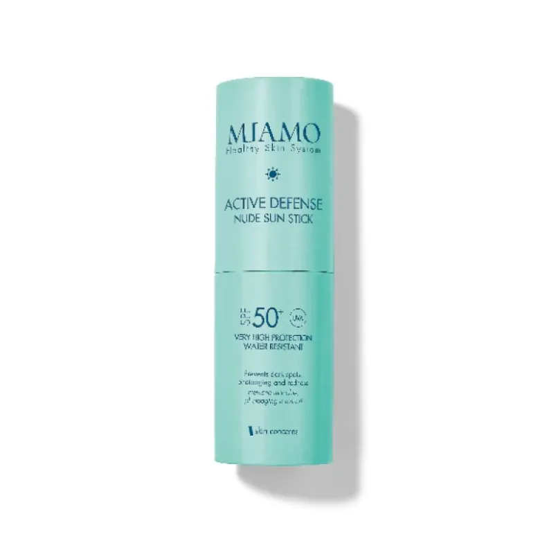 Miamo Skin Concerns Active Defense Nude Sun Stick SPF50+ - Protezione solare per zone sensibili - 12 ml