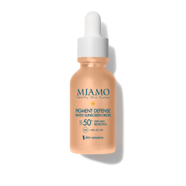 Miamo Skin Concerns Pigment Defense Tinted Sunscreen Drops SPF50+ - Siero viso anti macchia - 30 ml