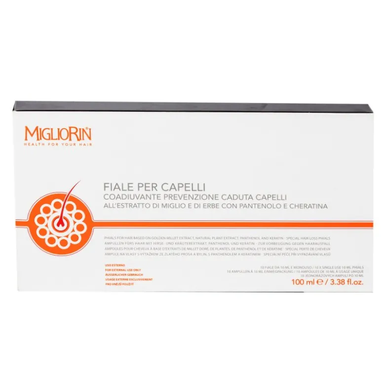 MIGLIORIN Caduta Capelli 10 fiale Anticaduta 10 ml