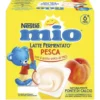 MIO Mer.Latte Ferm.Pesca4x100g