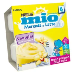 MIO Mer.Latte Vaniglia 4x100g